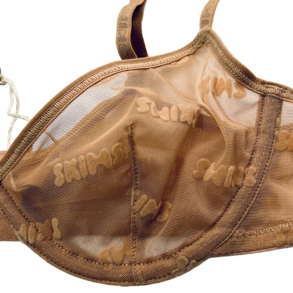 SKIMS After Hours Underwire Bra Ochre 32A - Picture 4 of 10